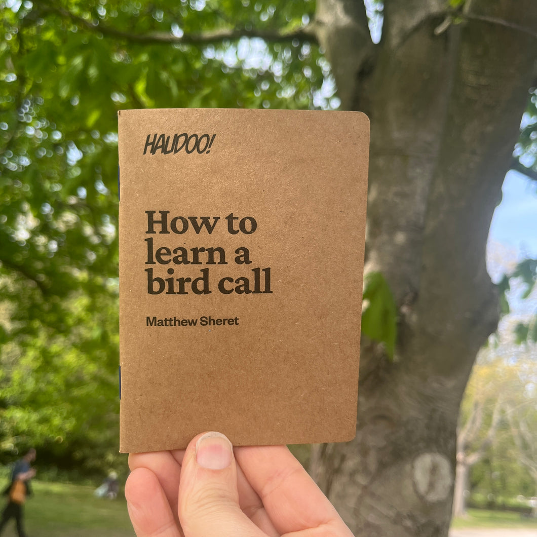 How to learn a bird call