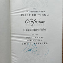 Load image into Gallery viewer, The Confusion - Neal Stephenson - Signed, First Edition
